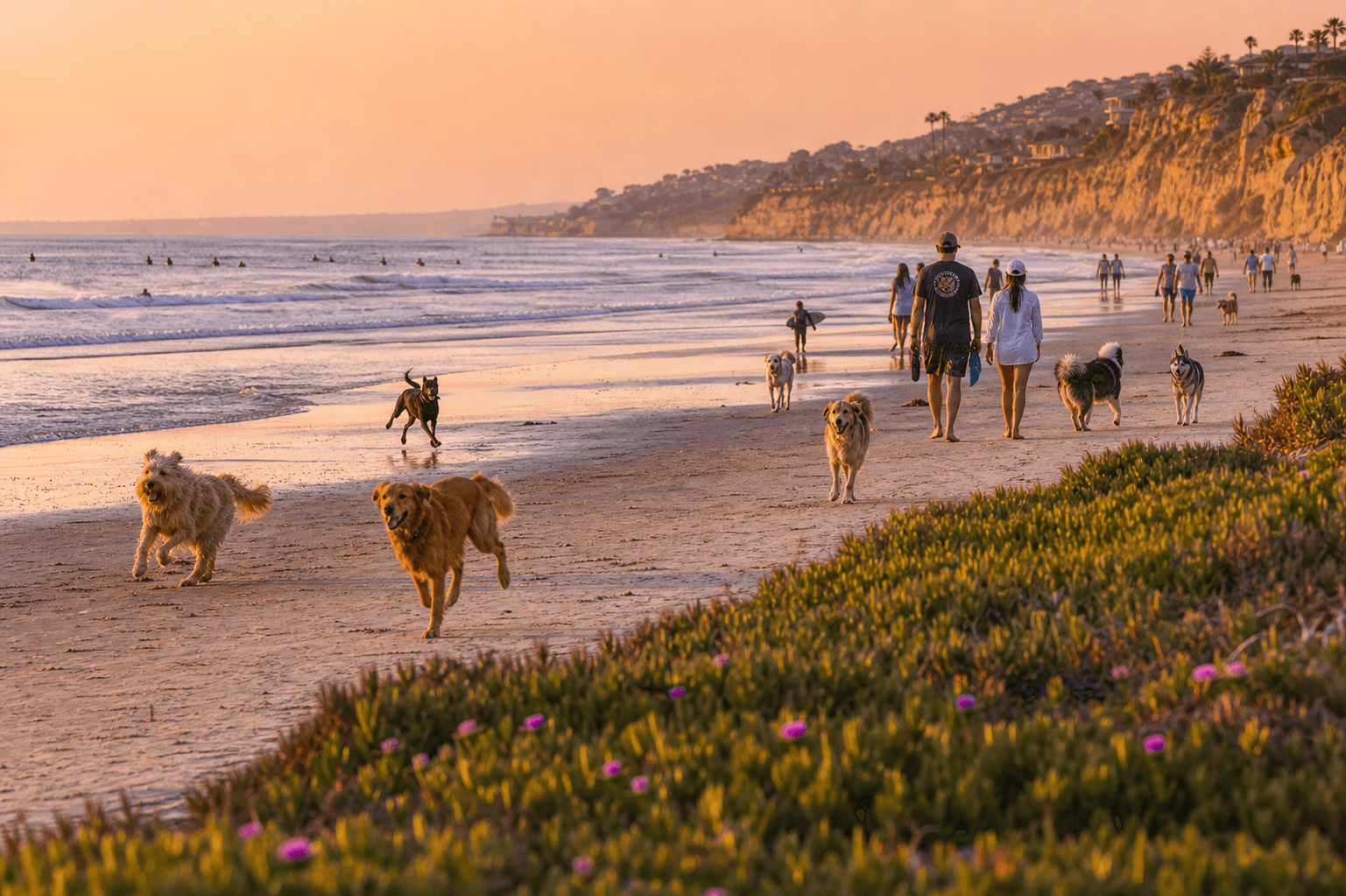 Mornings at Dog Beach