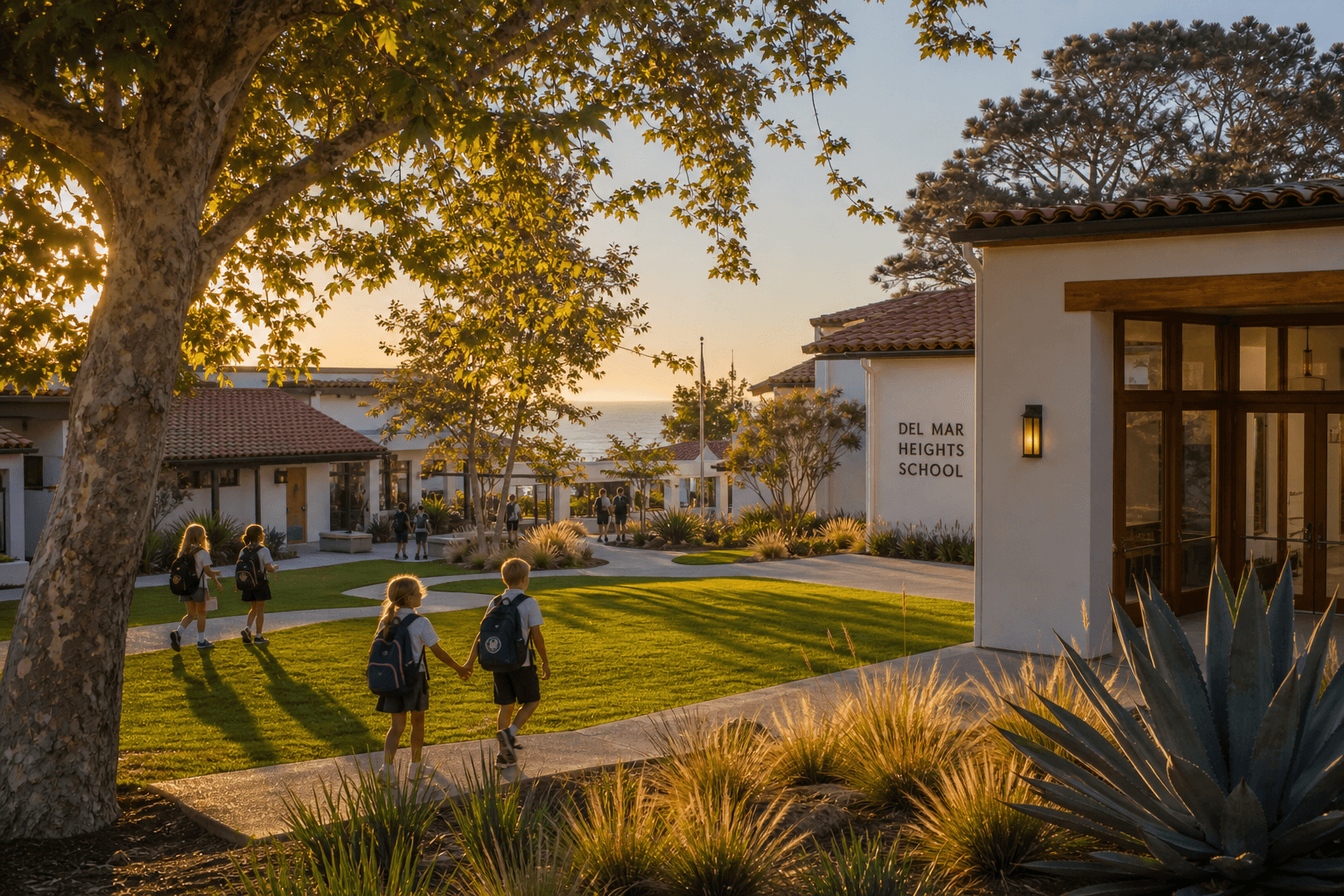 Del Mar school campus